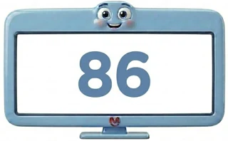 86 اینچ